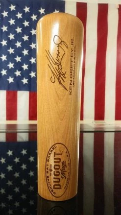 Thompson Mug Co. - Dugout Mugs Seattle Mariners Ken Griffey Jr. | Hall Of Fame | Drinking Model Dugout Mug® | Baseball Bat Mug