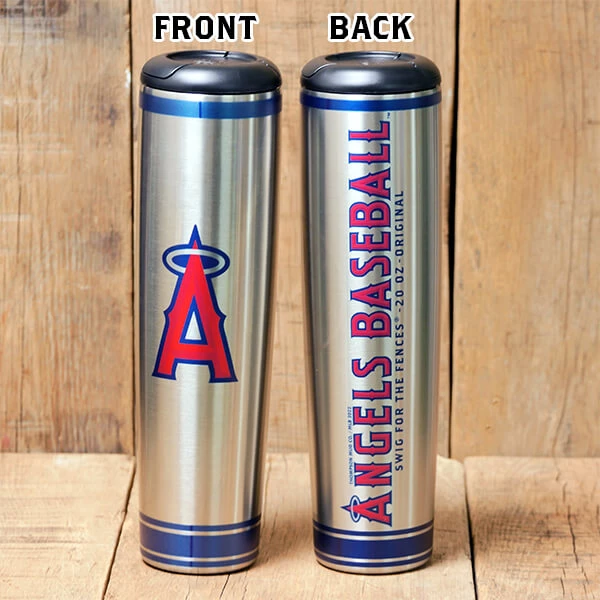 Thompson Mug Co. - Dugout Mugs Los Angeles Angels Metal Dugout Mug | Stainless Steel Baseball Bat Mug