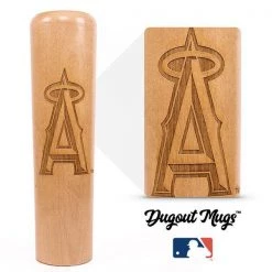 Thompson Mug Co. - Dugout Mugs Los Angeles Angels Dugout Mug® | Baseball Bat Mug