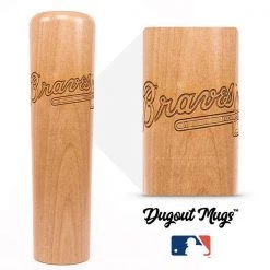 Thompson Mug Co. - Dugout Mugs Atlanta Braves Dugout Mug® | Baseball Bat Mug
