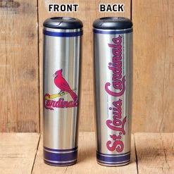 Thompson Mug Co. - Dugout Mugs St. Louis Cardinals Metal Dugout Mug | Stainless Steel Baseball Bat Mug