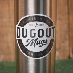 Thompson Mug Co. - Dugout Mugs Dugout Mugs Metal Dugout Mug | Stainless Steel Baseball Bat Mug
