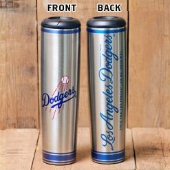 Thompson Mug Co. - Dugout Mugs Los Angeles Dodgers Metal Dugout Mug | Stainless Steel Baseball Bat Mug
