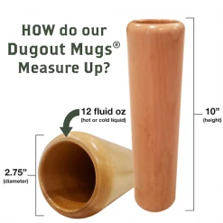 Thompson Mug Co. - Dugout Mugs Gifts Under $30 Dugout Mugs INKED! Dugout Mug® | Baseball Bat Mug
