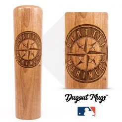 Thompson Mug Co. - Dugout Mugs Seattle Mariners Dugout Mug® | Baseball Bat Mug