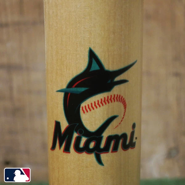 Thompson Mug Co. - Dugout Mugs Miami Marlins INKED! Dugout Mug® | Baseball Bat Mug