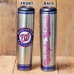 Thompson Mug Co. - Dugout Mugs Washington Nationals Metal Dugout Mug | Stainless Steel Baseball Bat Mug