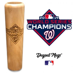 Thompson Mug Co. - Dugout Mugs Washington Nationals World Series Championship Bat Mug - Dugout Mugs®