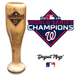 Thompson Mug Co. - Dugout Mugs Washington Nationals World Series Champions Wined Up® | Bat Wine Mug