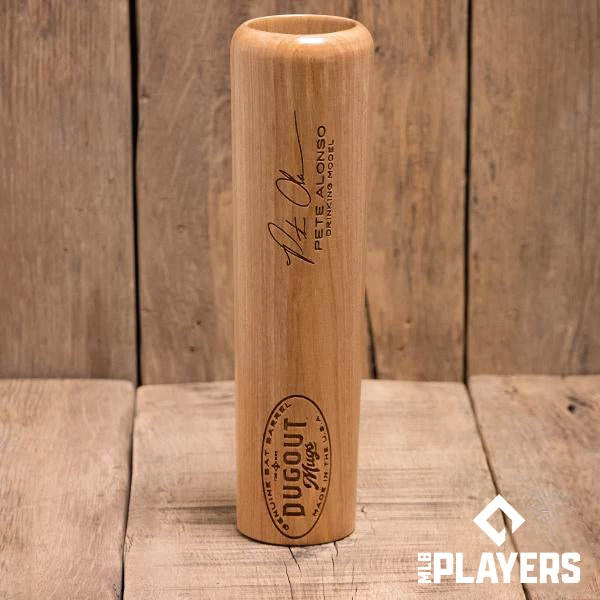 Thompson Mug Co. - Dugout Mugs Pete Alonso Drinking Model Dugout Mug® | Baseball Bat Mug
