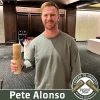 Thompson Mug Co. - Dugout Mugs New York Mets Cheers To Charity - Pete Alonso Dugout Mugs®
