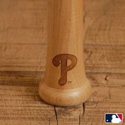 Thompson Mug Co. - Dugout Mugs Philadelphia Phillies "P" Season Opener™ | Baseball Bat Handle Bottle Opener