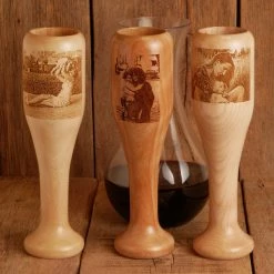 Thompson Mug Co. - Dugout Mugs Put Your Photo On A Wined Up| Baseball Bat Wine Glass