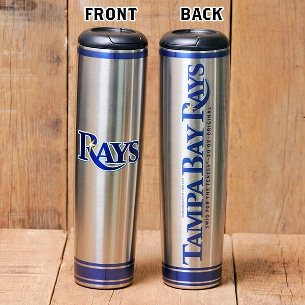 Thompson Mug Co. - Dugout Mugs Tampa Bay Rays Metal Dugout Mug | Stainless Steel Baseball Bat Mug