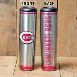 Thompson Mug Co. - Dugout Mugs Cincinnati Reds Metal Dugout Mug | Stainless Steel Baseball Bat Mug