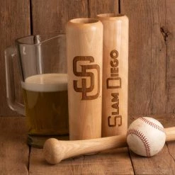 Thompson Mug Co. - Dugout Mugs San Diego Padres "SLAM DIEGO" Dugout Mug® | Baseball Bat Mug