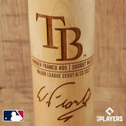 Thompson Mug Co. - Dugout Mugs Wander Franco Baseball Bat Mug | Tampa Bay Rays | Signature Series Dugout Mug®