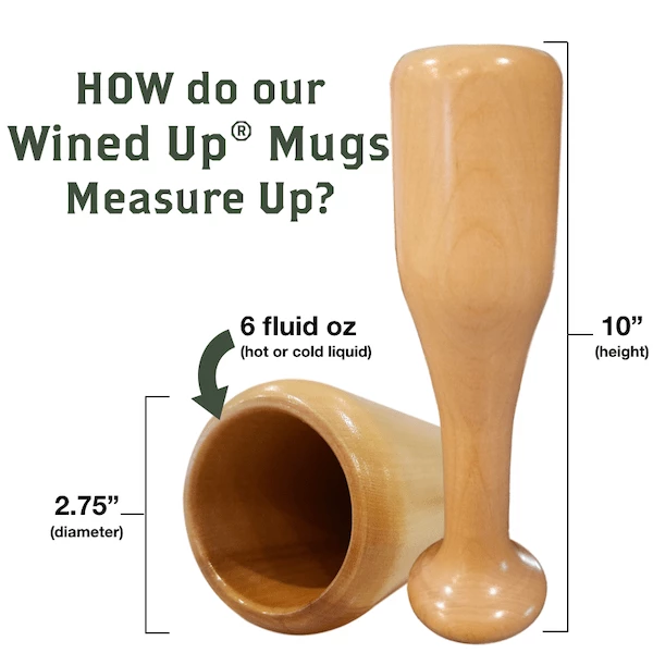 Thompson Mug Co. - Dugout Mugs New York Mets Wined Up® | Baseball Bat Wine Mug