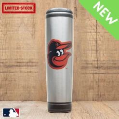 Thompson Mug Co. - Dugout Mugs Baltimore Orioles Metal Dugout Mug | Stainless Steel Baseball Bat Mug