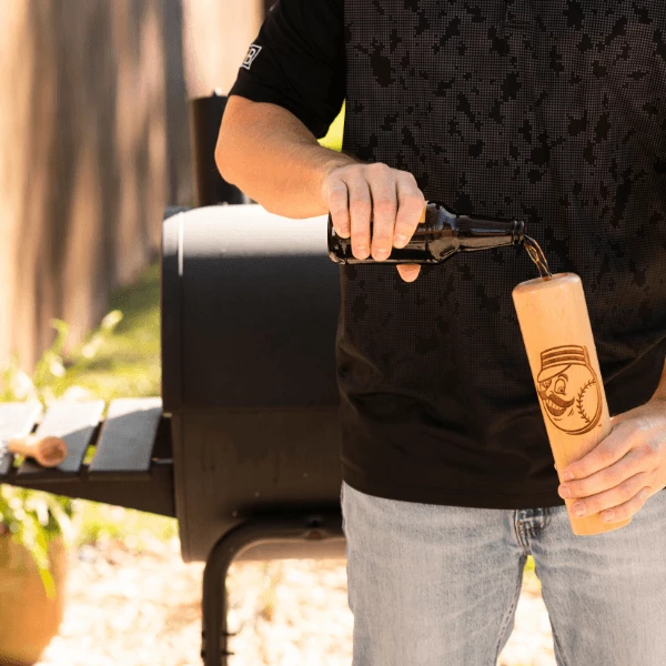 Thompson Mug Co. - Dugout Mugs Cincinnati Reds Mr. Redlegs Dugout Mug® | Baseball Bat Mug