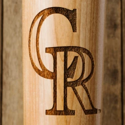 Thompson Mug Co. - Dugout Mugs Colorado Rockies "CR" Dugout Mug® | Baseball Bat Mug