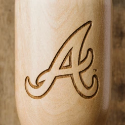 Thompson Mug Co. - Dugout Mugs Atlanta Braves "A" Wined Up® | Baseball Bat Wine Mug