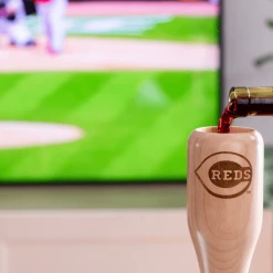 Thompson Mug Co. - Dugout Mugs Cincinnati Reds Wined Up® | Baseball Bat Wine Mug