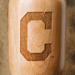 Thompson Mug Co. - Dugout Mugs Cleveland Indians "C" Wined Up® | Baseball Bat Wine Mug
