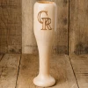 Thompson Mug Co. - Dugout Mugs Colorado Rockies "CR" Wined Up® | Baseball Bat Wine Mug