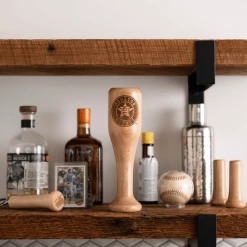 Thompson Mug Co. - Dugout Mugs Houston Astros Wined Up® | Baseball Bat Wine Mug