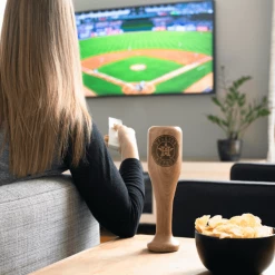 Thompson Mug Co. - Dugout Mugs Houston Astros Wined Up® | Baseball Bat Wine Mug