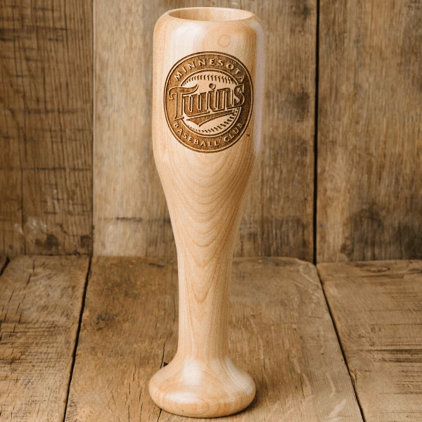 Thompson Mug Co. - Dugout Mugs Minnesota Twins Wined Up® | Baseball Bat Wine Mug