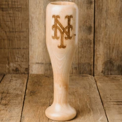 Thompson Mug Co. - Dugout Mugs New York Mets "NY" Wined Up® | Baseball Bat Wine Mug