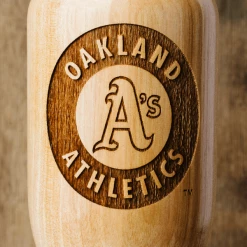 Thompson Mug Co. - Dugout Mugs Oakland Athletics Wined Up® | Baseball Bat Wine Mug