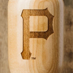 Thompson Mug Co. - Dugout Mugs Pittsburgh Pirates "P" Wined Up® | Baseball Bat Wine Mug