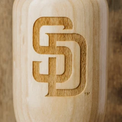 Thompson Mug Co. - Dugout Mugs San Diego Padres "SD" Wined Up® | Baseball Bat Wine Mug