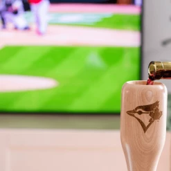 Thompson Mug Co. - Dugout Mugs Toronto Blue Jays Bird Wined Up® | Baseball Bat Wine Mug