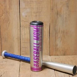 Thompson Mug Co. - Dugout Mugs Custom Mugs Put Your Photo On A Baseball Mom Metal Dugout Mug | Stainless Steel Baseball Bat Mug