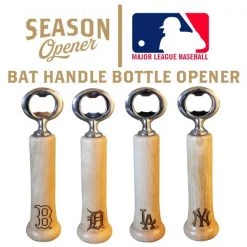 Thompson Mug Co. - Dugout Mugs Season Opener™ MLB Collection - Baseball Bat Handle Bottle Opener Gifts Under $30
