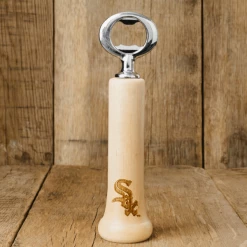 Thompson Mug Co. - Dugout Mugs Chicago White Sox Season Opener™ | Baseball Bat Handle Bottle Opener