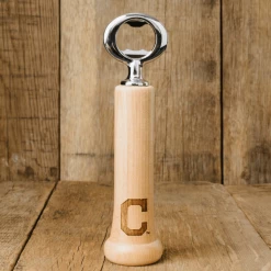 Thompson Mug Co. - Dugout Mugs Cleveland Indians "C" Season Opener™ | Baseball Bat Handle Bottle Opener Cleveland Guardians