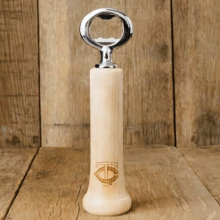 Thompson Mug Co. - Dugout Mugs Minnesota Twins "TC" Season Opener™ | Baseball Bat Handle Bottle Opener