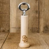 Thompson Mug Co. - Dugout Mugs San Diego Padres "SD" Season Opener™ | Baseball Bat Handle Bottle Opener
