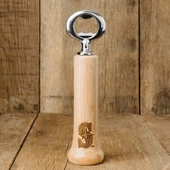 Thompson Mug Co. - Dugout Mugs Seattle Mariners "S" Season Opener™ | Baseball Bat Handle Bottle Opener