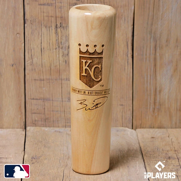 Thompson Mug Co. - Dugout Mugs Bobby Witt Jr. Signature Series Dugout Mug®| Kansas City Royals | Baseball Bat Mug