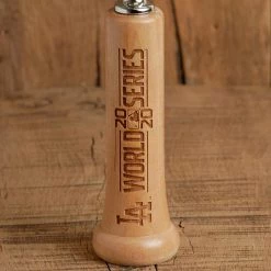 Thompson Mug Co. - Dugout Mugs 2020 Los Angeles Dodgers World Series Champions Season Opener™ | Baseball Bat Handle Bottle Opener