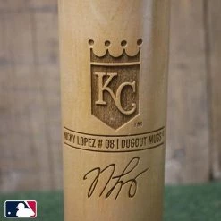 Thompson Mug Co. - Dugout Mugs Nicky Lopez Baseball Bat Mug | Kansas City Royals | Signature Series Dugout Mug®