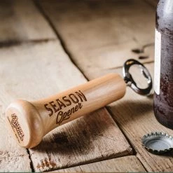 Thompson Mug Co. - Dugout Mugs 2021 Atlanta Braves World Series Champions Season Opener | Baseball Bat Handle Bottle Opener